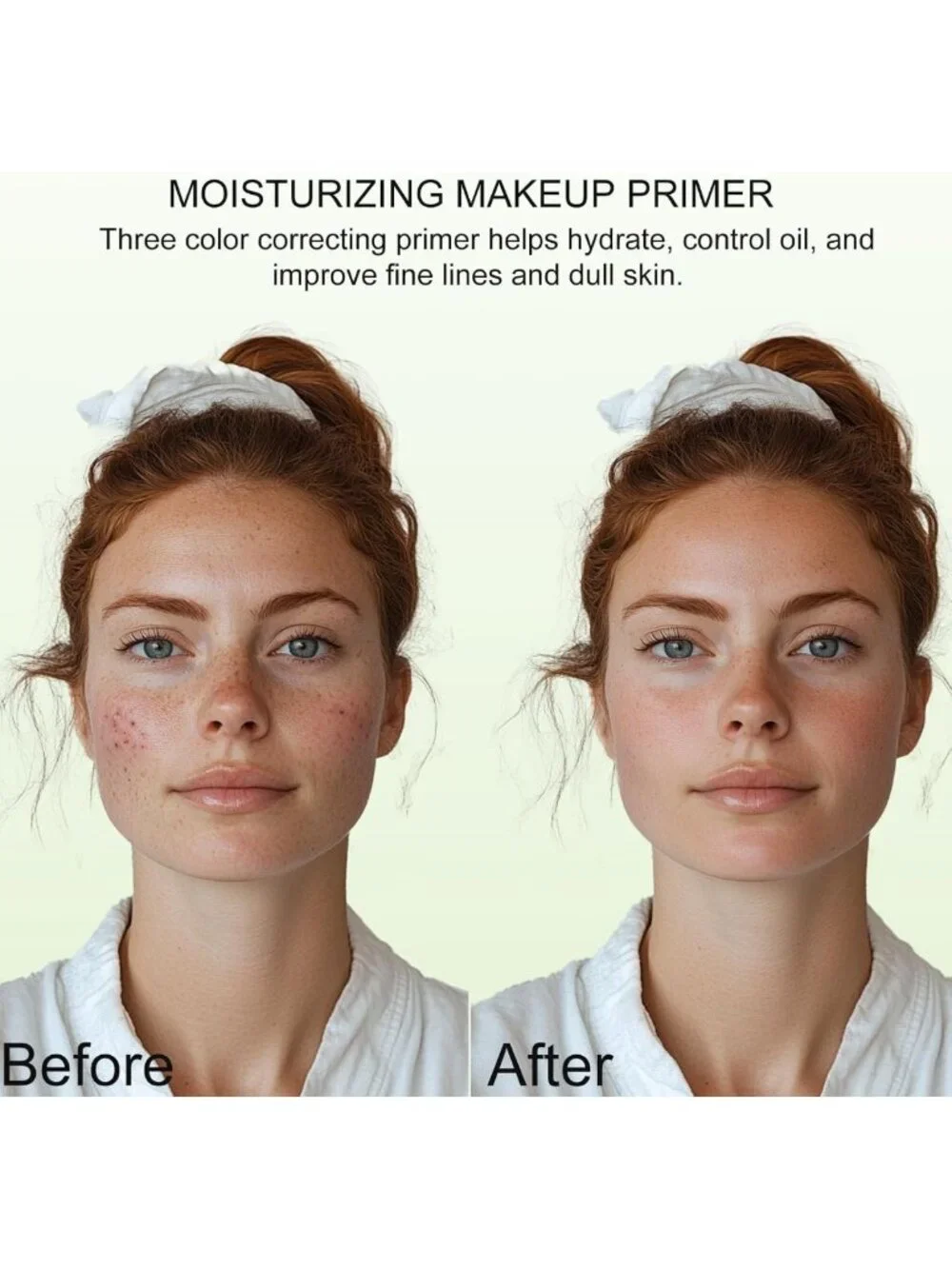 3-in-1 Face Primer with SPF 50, Sunscreen & Color Corrector for Flawless Makeup